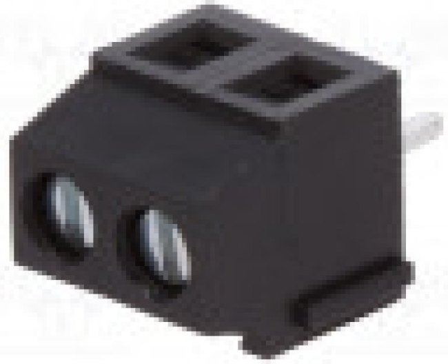 DG381-3.81-02P-13-00A(H), Зажимная рейка для печатных плат угловой 90° 3,81мм плату DG381-3.81-02P-13-00A(H), Зажимная рейка для печатных плат угловой 90° 3,81мм плату