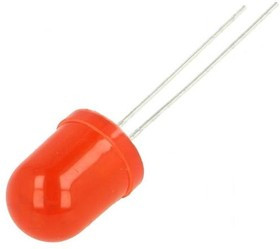 LL-1003VD2D-V1-1A, LED; 10mm; red; 160?270mcd; 60°; Front: convex; 1.6?2.4V