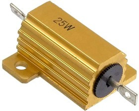 RX24 25W 5% 1R, Мощный постоянный резистор , алюминиевый корпус