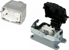 Прямоугольный промышленный разъем комплект H6E-BM-CCF 685572K