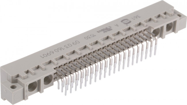 09031606901, DIN 41612 Connectors 60+4P 2A MALE R/A 09031606901, DIN 41612 Connectors 60+4P 2A MALE R/A