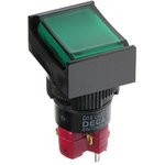 D16LMT2-1abHG, Кнопка с подсветкой 250В/5А