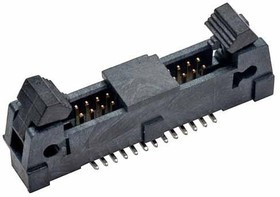 M50-3650542R, Headers &amp;amp; Wire Housings 5+5 IDC VERT SMT LATCH HEADER, MALE