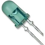 C503B-GCS-CY0C0791, Светодиод зелёный 30° d=5мм 5860-32900 мКд 520нМ