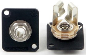 E12BB, Phone Connectors 1/4"/3 COND STEREO BLACK FINISH E12BB, Phone Connectors 1/4"/3 COND STEREO BLACK FINISH