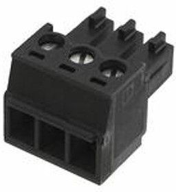1839610, Pluggable Terminal Blocks 3 Pos 3.81mm pitch Plug 28-16 AWG Screw