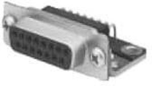 5205860-1, D-Sub Standard Connectors 37P RCPT RA/MS STD