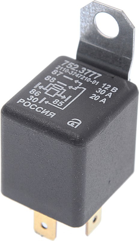 752.3777, Реле 5ти-контактное ВАЗ 2101-2115 30А з-д Авар