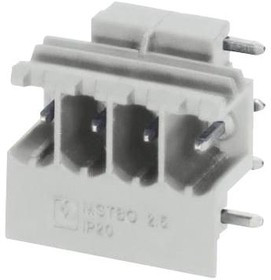 2200326, Клеммная Колодка, Штыревой Разъем, 5 мм, 4 вывод(-ов), 16 А, 400 В