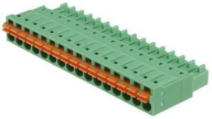 1748118, Pluggable Terminal Blocks 16 Pos 3.81mm pitch Plug 24-16AWG Spring 1748118, Pluggable Terminal Blocks 16 Pos 3.81mm pitch Plug 24-16AWG Spring