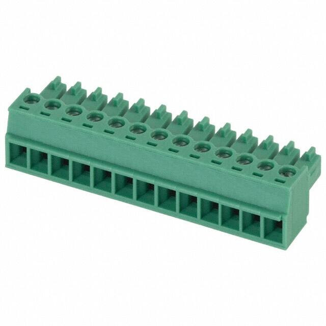 1803688, Pluggable Terminal Blocks 13 Pos 3.81mm pitch Plug 28-16 AWG Screw