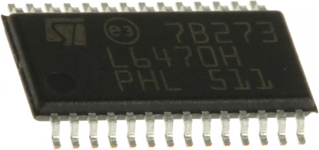 L6470H, Motor / Motion / Ignition Controllers & Drivers 8 - 45V 7.0A 1/128 Microstepping SPI L6470H, Motor / Motion / Ignition Controllers & Drivers 8 - 45V 7.0A 1/128 Microstepping SPI