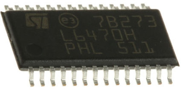 L6470H, Motor / Motion / Ignition Controllers & Drivers 8 - 45V 7.0A 1/128 Microstepping SPI L6470H, Motor / Motion / Ignition Controllers & Drivers 8 - 45V 7.0A 1/128 Microstepping SPI