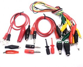 Большой набор поводов и разъемов для лабораторных блоков питания