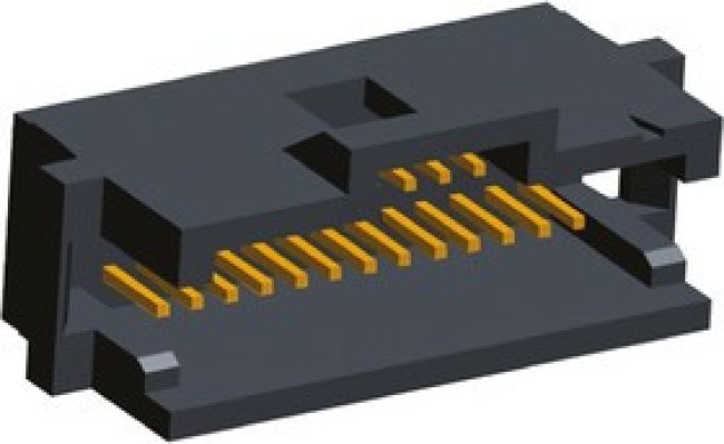 6-104068-2, AMPMODU System 50 Series Straight Through Hole PCB Header, 26 Contact(s), 1.27mm Pitch, 2 Row(s)