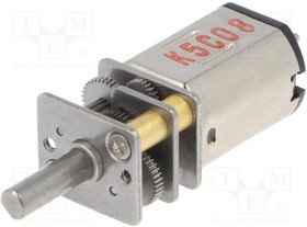 POLOLU-4795, Двигатель: DC, с редуктором, HP, 6ВDC, 1,6А, Ось: D профиль