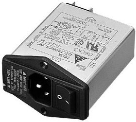 10EK3M, AC Power Entry Modules Power Entry Module Filter, 115/250VAC, 10A, Screw Mounting, N/A-Lug, Medical 10EK3M, AC Power Entry Modules Power Entry Module Filter, 115/250VAC, 10A, Screw Mounting, N/A-Lug, Medical