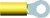 2-34854-1, PLASTI-GRIP Insulated Ring Terminal, M5 Stud Size, 2.6mm² to 6.6mm² Wire Size, Yellow