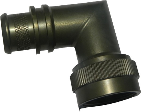 M85049/90-17W03, BACKSHELL, 90DEG, ALUMINIUM ALLOY
