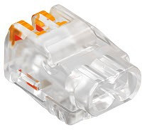 2054450, Клемма OBO универсальная пружинная c зажимом 2x2,5mm2, прозрачная 2054450, Клемма OBO универсальная пружинная c зажимом 2x2,5mm2, прозрачная