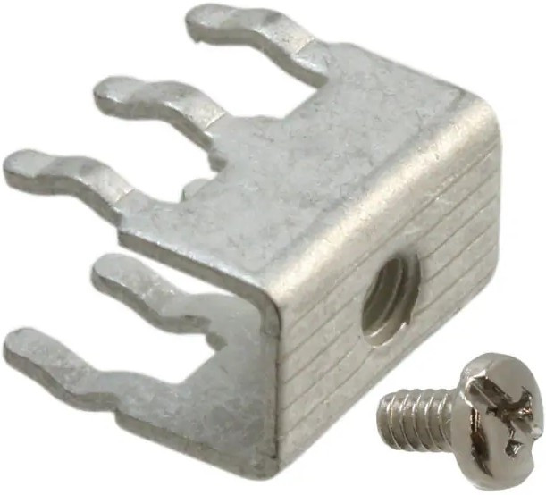 KEYS8197, Наконечник: зажим под винт, THT,зажим под винт, серебристый