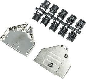 09670250348, Metal D Sub Backshell, 25 Way