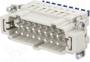 CHI 06 LS, Корпус для прямоугольных разъемов, размер 44.27, с заглушкой CHI 06 LS, Корпус для прямоугольных разъемов, размер 44.27, с заглушкой