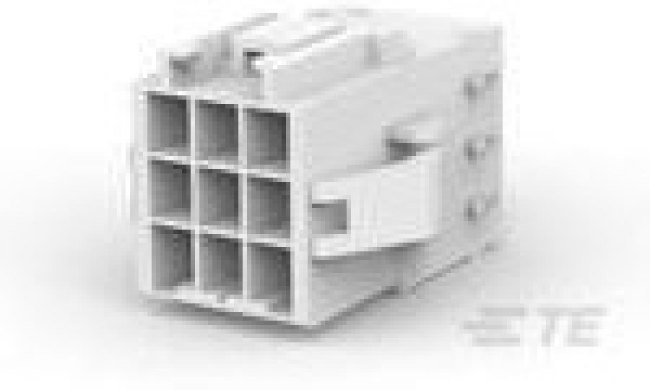 177911-1, 3.96mm 3x3P 3 3 4.6mm Yes - Rectangular Connectors Housings
