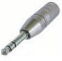 NA3MP, XLR Connectors 3P M XLR 1/4 STR PLG ADAPTER PRE-WIRED