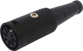 601-0700, Разъем DIN Аудио / Видео, 7 контакт(-ов), Гнездо, Монтаж на Кабель, Пайка