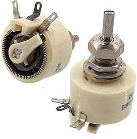 ППБ-1В 1 кОм, 1 Вт 10%, Резистор переменный