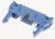 2-5499206-4, AMP-LATCH Series Straight Through Hole PCB Header, 20 Contact(s), 2.54mm Pitch, 2 Row(s), Shrouded 2-5499206-4, AMP-LATCH Series Straight Through Hole PCB Header, 20 Contact(s), 2.54mm Pitch, 2 Row(s), Shrouded