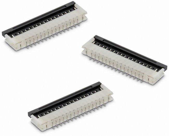 686110148922, FFC &amp; FPC Connectors WR-FPC SMT Horiztl 1mm Bott Cont 10P