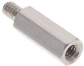 4505-440-SS-20, Standoffs &amp; Spacers 3/16 Hex X 1/2 Length Hex Male-Female Standoff