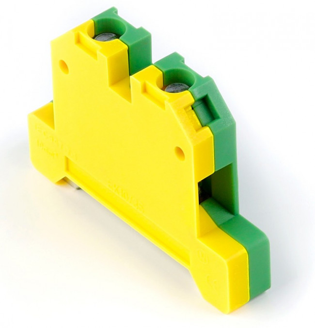 Зажим наборный 10мм2, JXB 70А, земля, Smartbuy (SBE-JXB-10-yg )