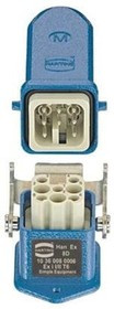 09380182701, Heavy Duty Power Connectors HAN K 16B 6+12P FEM SCREW TERMINATION 09380182701, Heavy Duty Power Connectors HAN K 16B 6+12P FEM SCREW TERMINATION