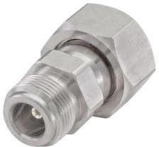 53K164-S00N1, RF Adapters - Between Series 4.3/10 Plug to Type N Jack Adapter