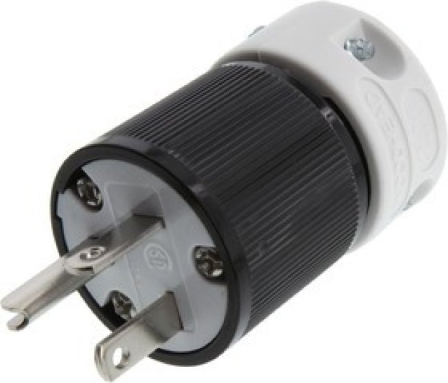 1301440053, AC Power Plugs &amp; Receptacles PLUG 5-20 HI-IMPACT 125V