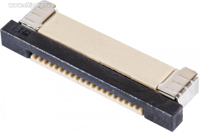 50A-20BX, ZIF разъем FFC/FPC SMT 0,5мм 20pin нижний