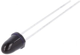 SFH 4555, ИК-передатчик, 5мм, 860нм, черная, 550мВт, 5°, THT, 100мА, 1,5-2,4В