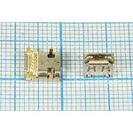 № 2720 гн microHDMI\19P4C\ плат\угл\micro HDMI-19F DIP\