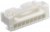 5024390300, Conn Housing PL 3 POS 2mm Crimp ST Cable Mount White Bag