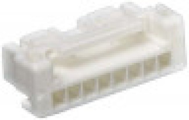 5024390300, Conn Housing PL 3 POS 2mm Crimp ST Cable Mount White Bag
