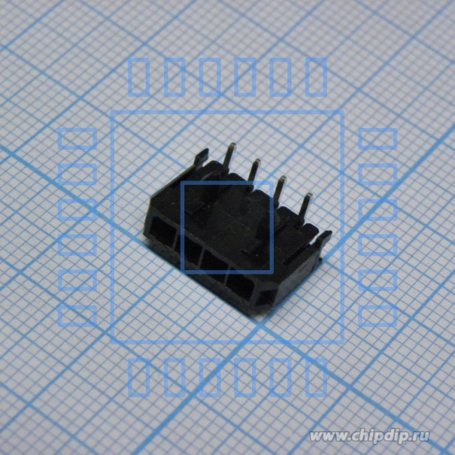 KLS-XM1-3.00-1X04-R, (MF3-1x04MR), Разъем низковольтного питания, вилка