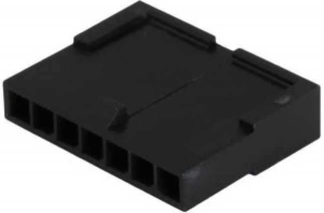 0436400701, Conn Housing M 7 POS 3mm Crimp ST Cable Mount Micro-Fit 3.0™ Bag, разъем