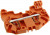 1SNK705030R0000, TERMINAL BLOCK, DINRAIL, 2POS, 12AWG