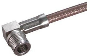 16"QMA-50-3-1/133"NE, Разъем РЧ / Коаксиальный, QMA Коаксиальный, Прямоугольный Штекер, Пайка, 50 Ом