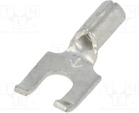 KEYS8236, Наконечник: вилка, M3,5, обжим, на провод, неизолированный, медь