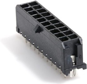 43045-2025, Headers &amp; Wire Housings Microfit 3.0 V PTH clip DR 15Au 20Ckt