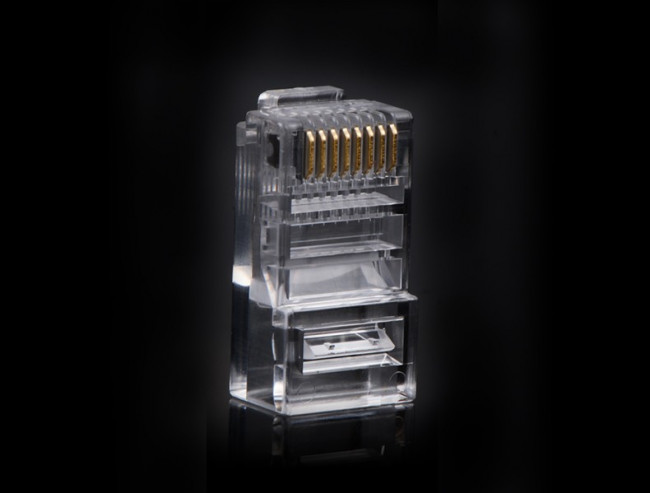 GC-NW110, Коннектор RJ-45 GCR категория 5e UTP (по 10 шт) для многожильного кабеля, 8p8c GC-NW110, Коннектор RJ-45 GCR категория 5e UTP (по 10 шт) для многожильного кабеля, 8p8c